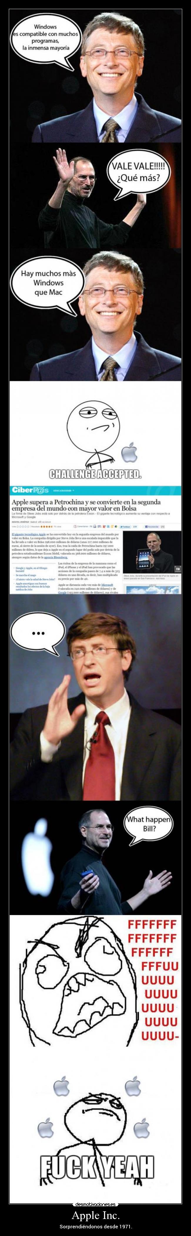 Apple Inc. - Sorprendiéndonos desde 1971.