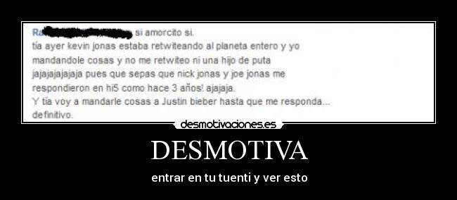 DESMOTIVA - entrar en tu tuenti y ver esto