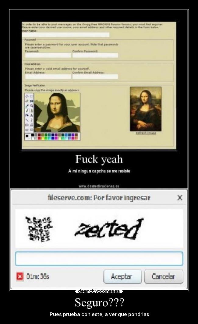 carteles capchas desmotivaciones