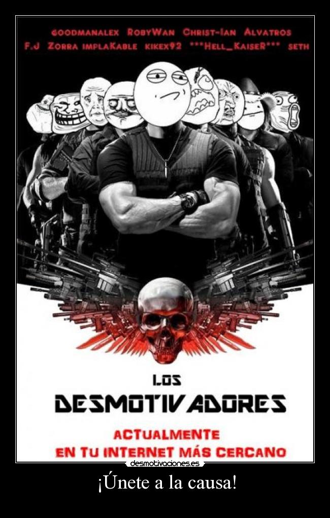 ¡Únete a la causa! - 