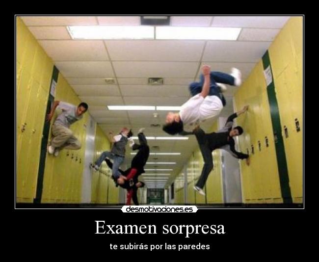 Examen sorpresa -