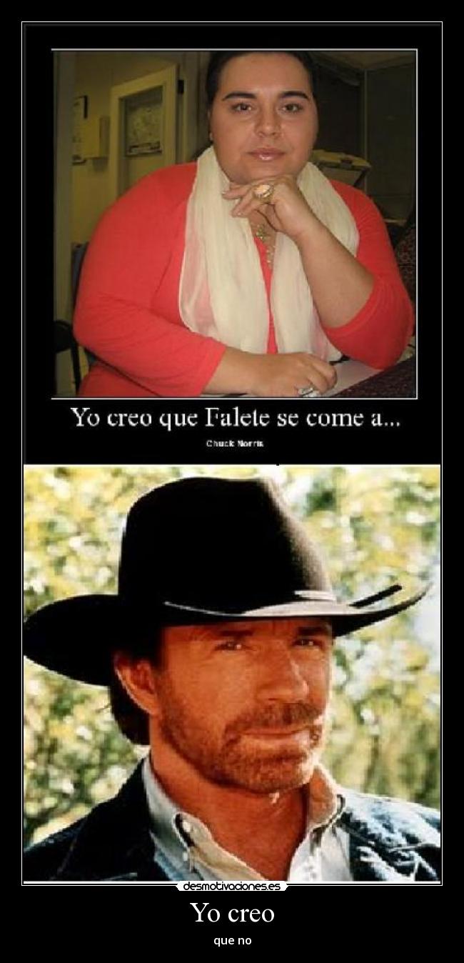 Yo creo -