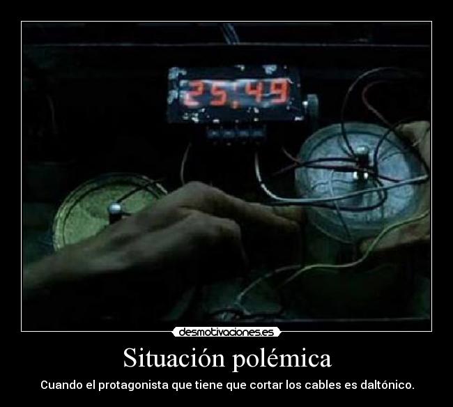 Situación polémica -