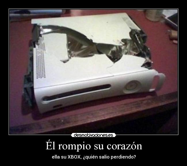 Él rompio su corazón -