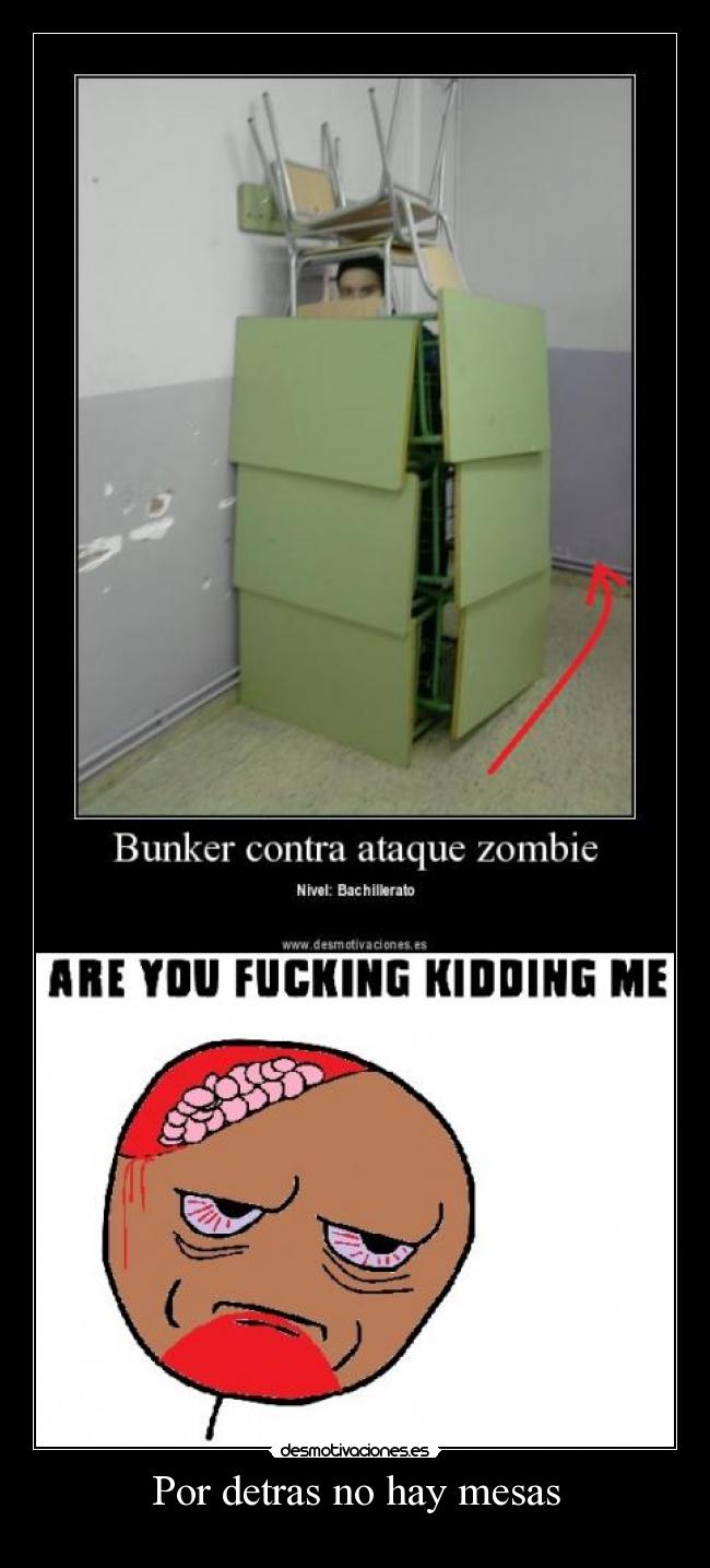 carteles zombies desmotivaciones