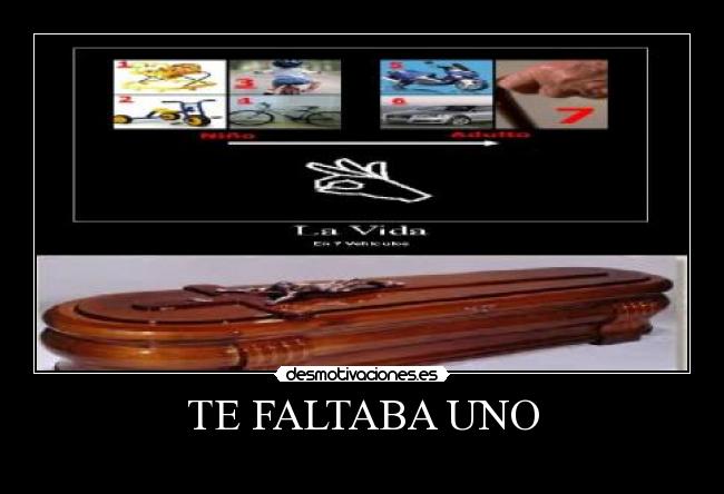 TE FALTABA UNO - 