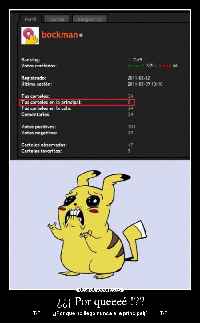 ¿¿¡ Por queeeé !?? -