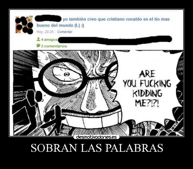 SOBRAN LAS PALABRAS - 