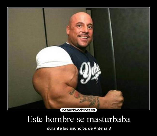 Este hombre se masturbaba - durante los anuncios de Antena 3
