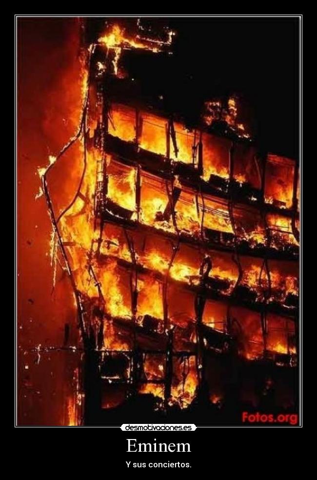 Eminem - Y sus conciertos.
