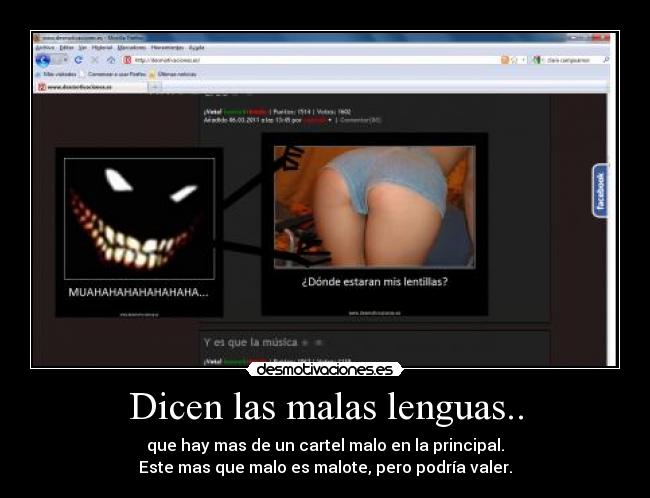 Dicen las malas lenguas.. -