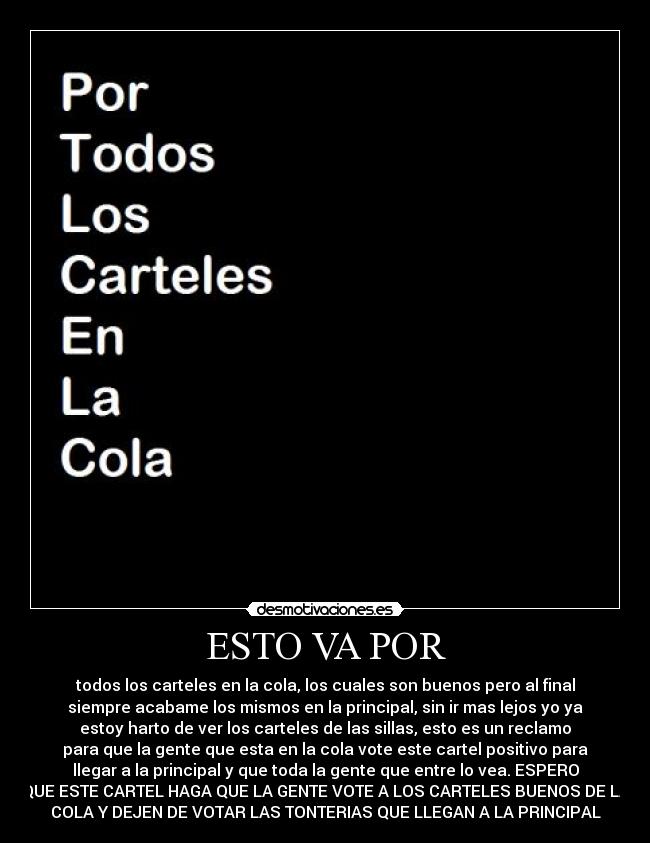 carteles afdsf desmotivaciones