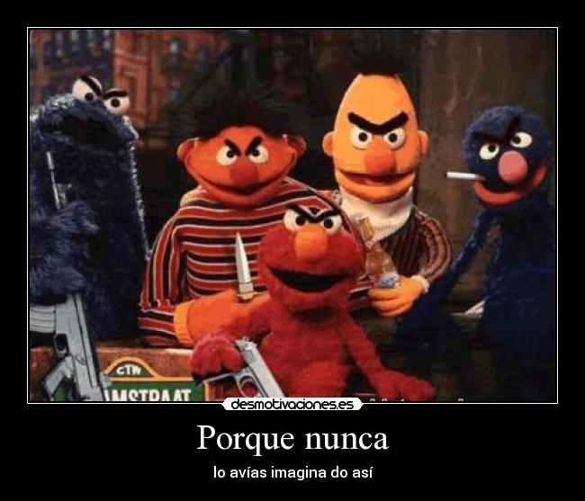 carteles barrio sesamo desmotivaciones