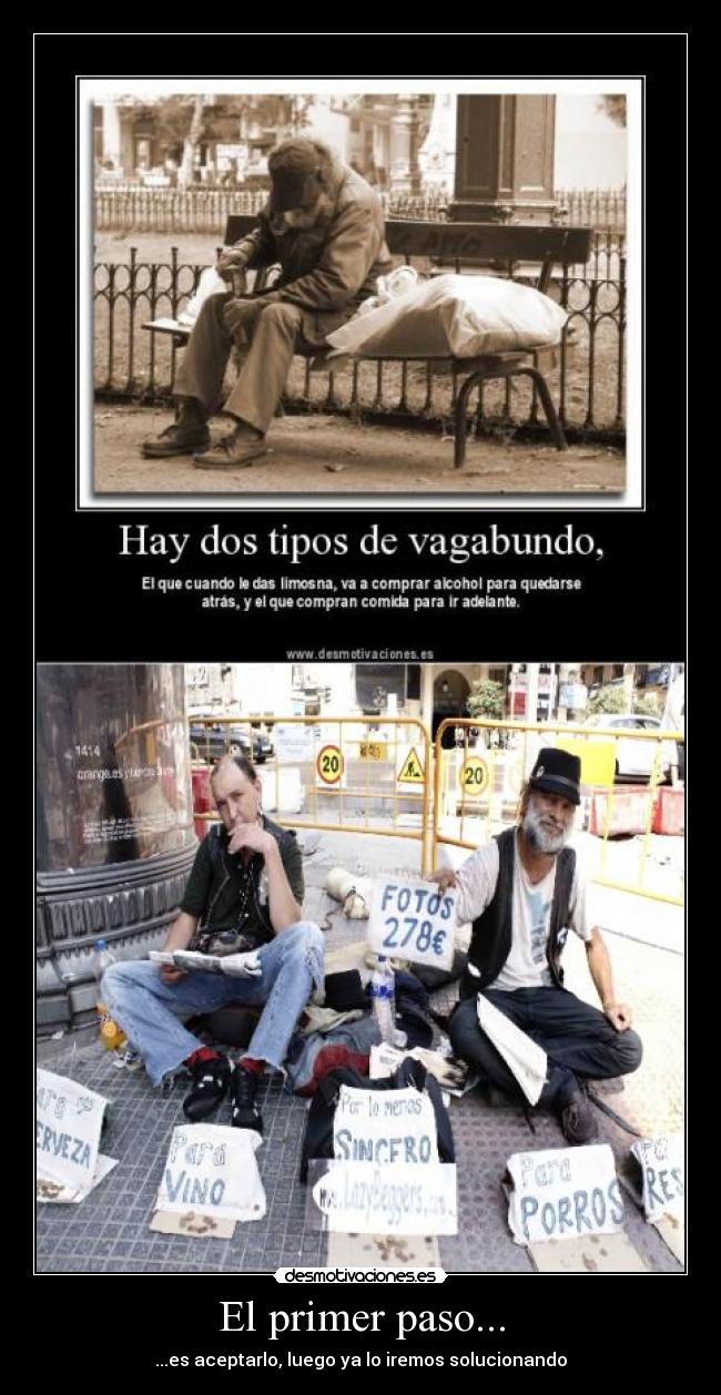 carteles vagabundo desmotivaciones