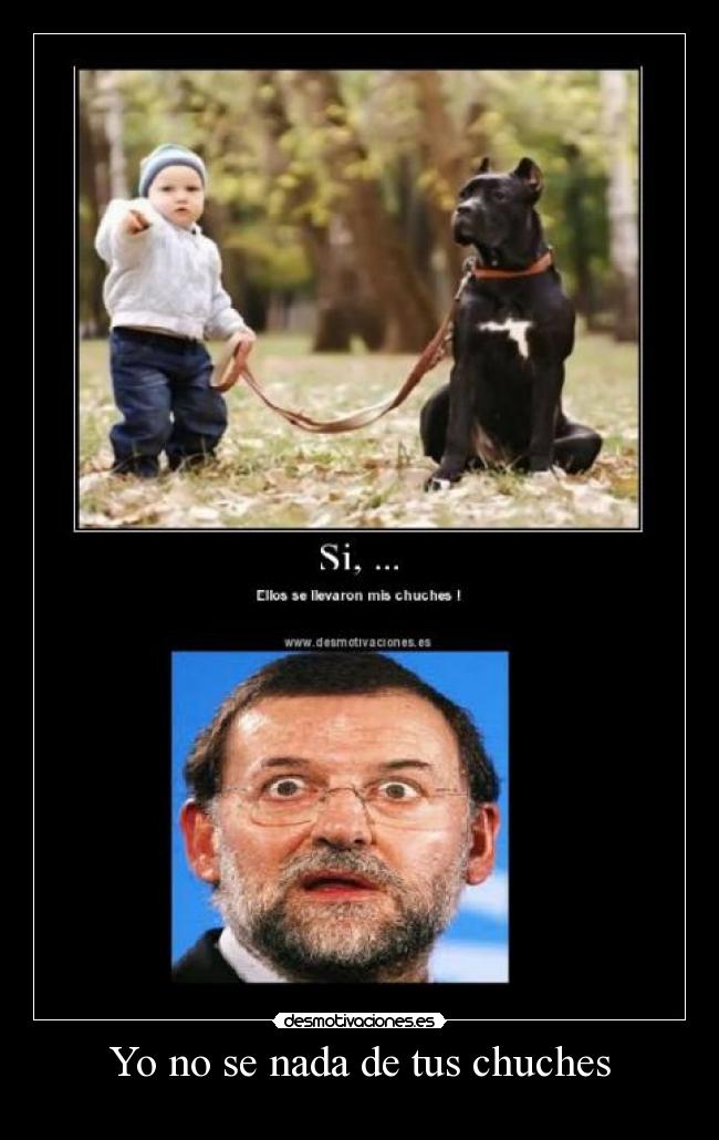 Yo no se nada de tus chuches - 