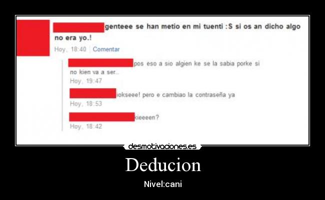 Deducion - 