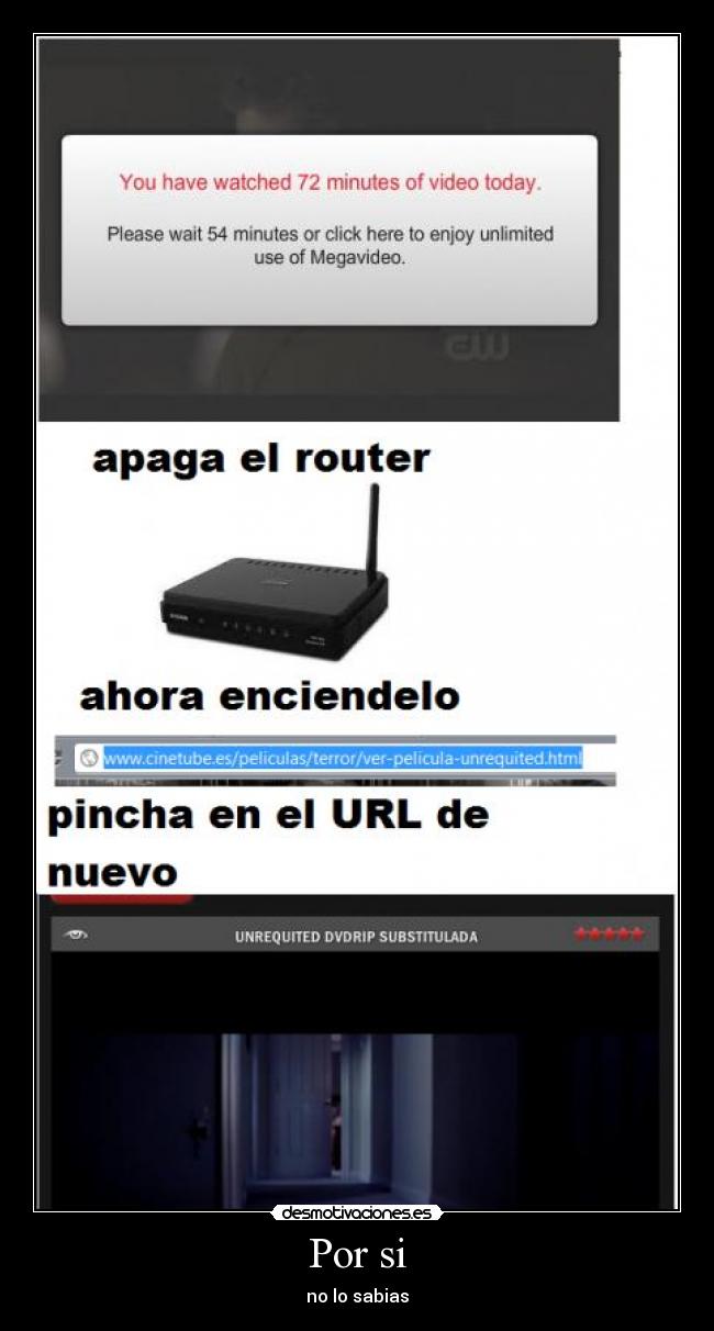 Por si - no lo sabias