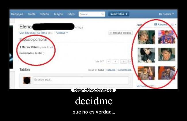 decidme - que no es verdad...