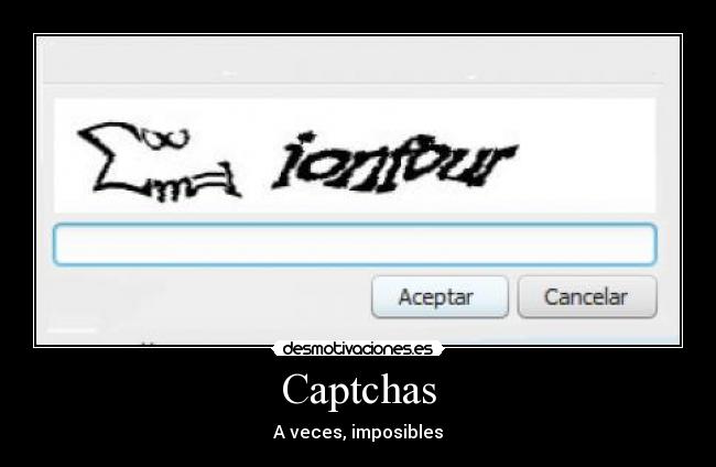 Captchas -