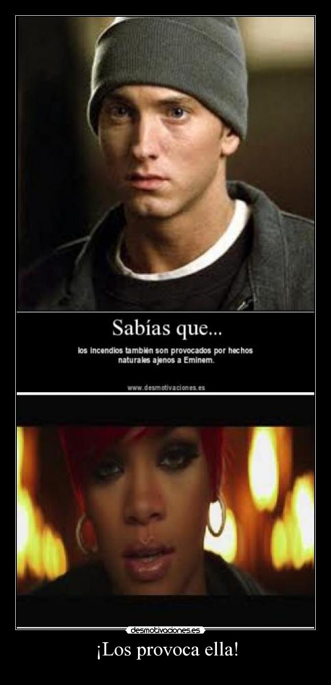 ¡Los provoca ella! - 