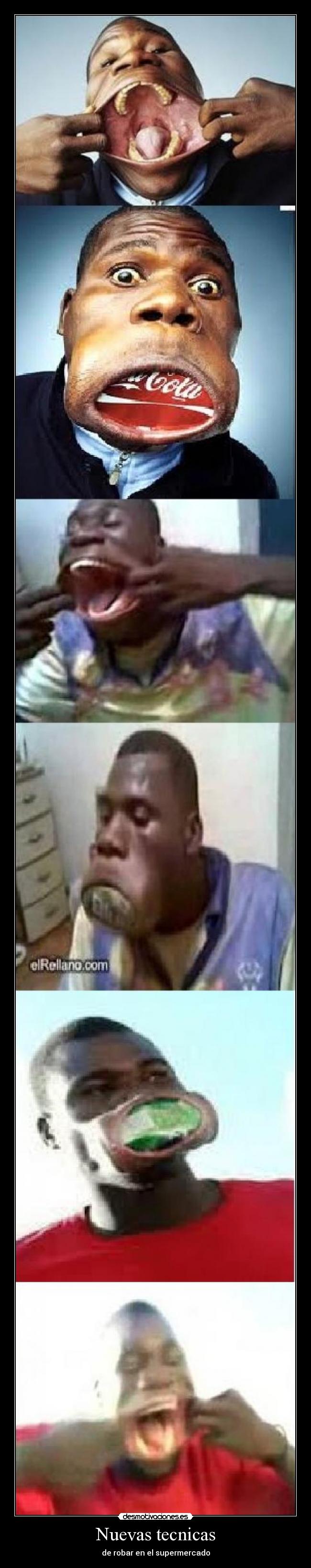 Nuevas tecnicas - de robar en el supermercado