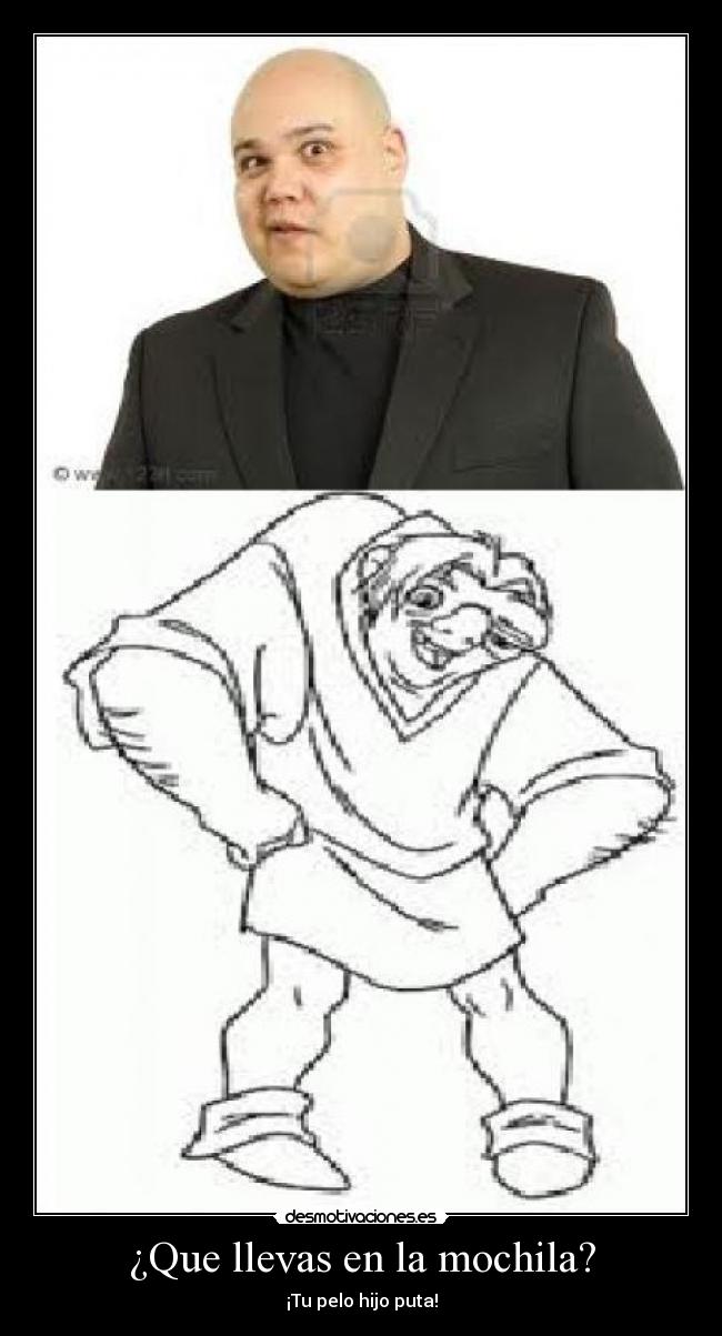 ¿Que llevas en la mochila? - 