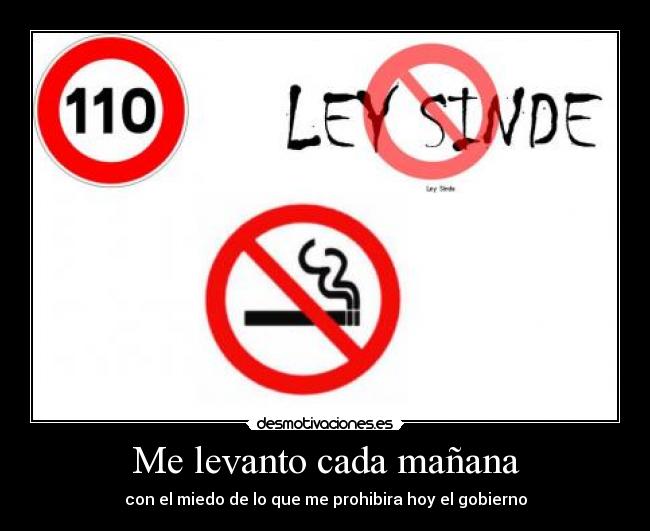 Me levanto cada mañana -