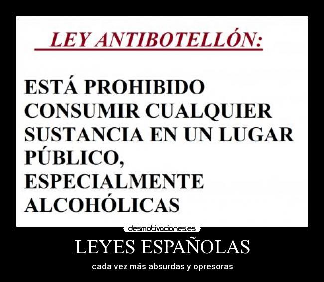 LEYES ESPAÑOLAS -