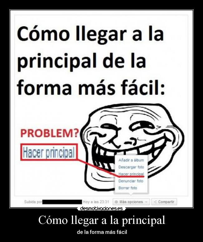 Cómo llegar a la principal - 