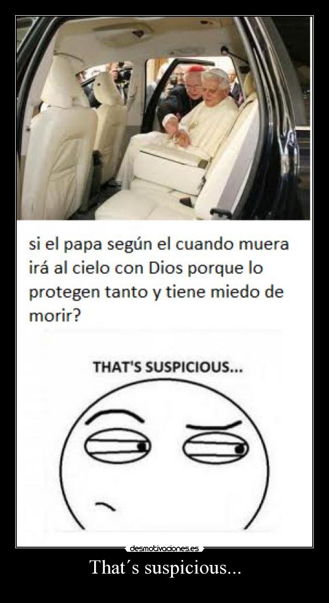 That´s suspicious... - 