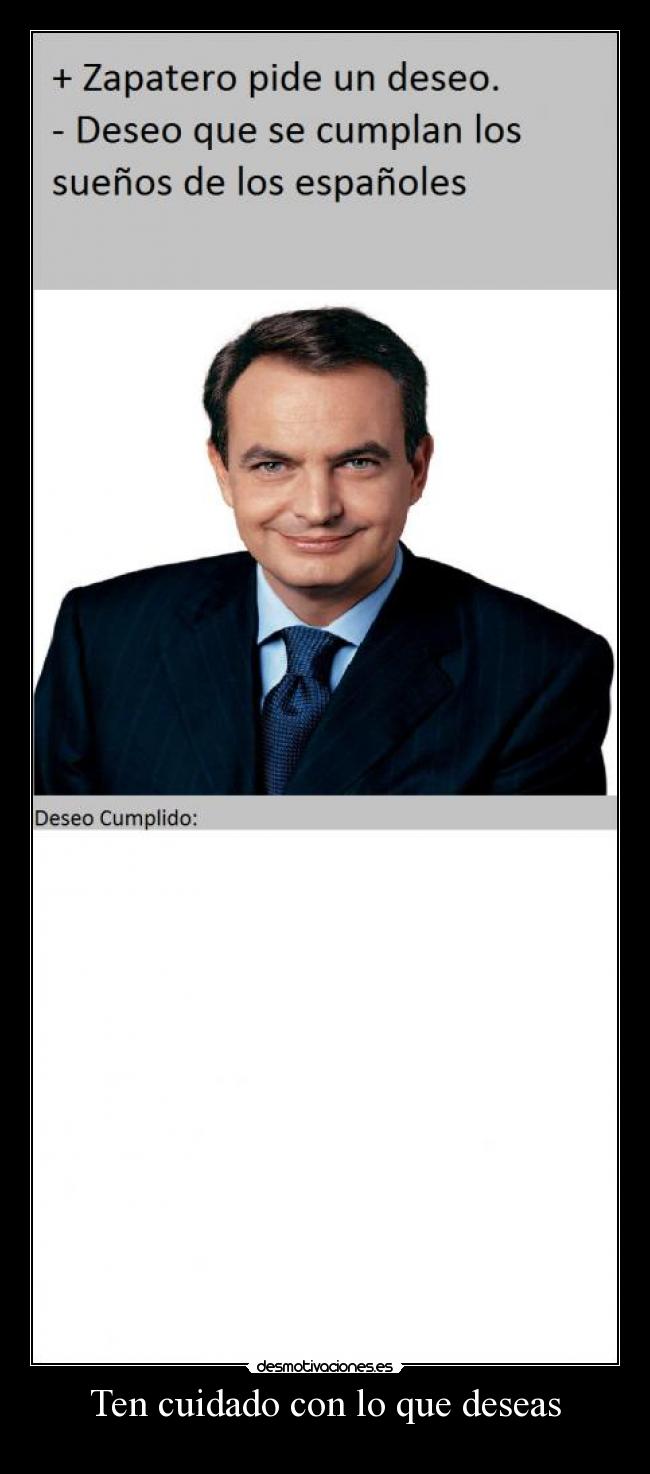 carteles zapatero desmotivaciones