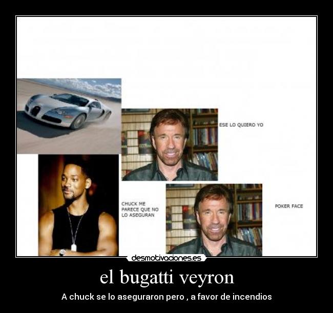el bugatti veyron -