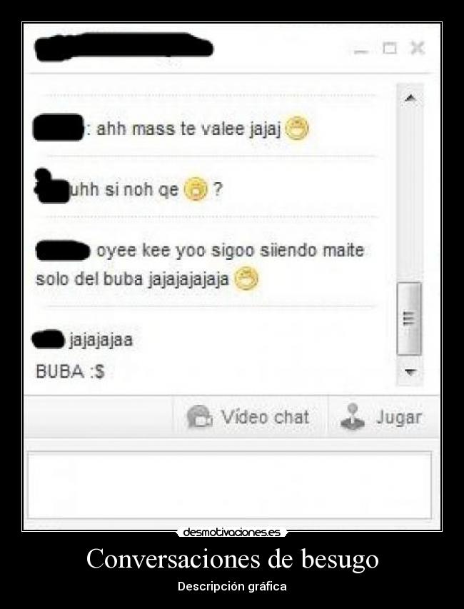 Conversaciones de besugo -