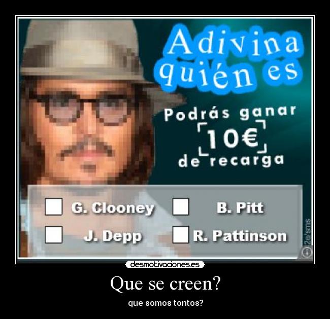 carteles jhonny depp anuncio internet adivinar desmotivaciones