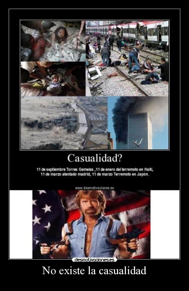 No existe la casualidad -