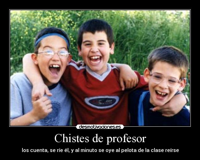 Chistes de profesor - 