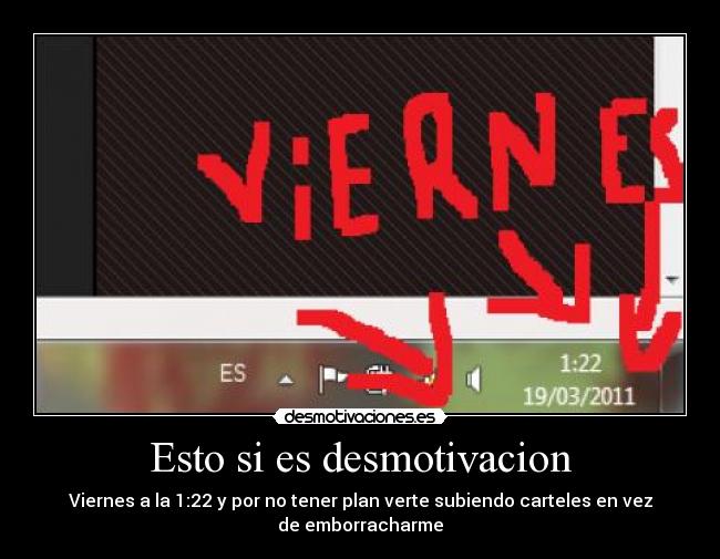Esto si es desmotivacion - 