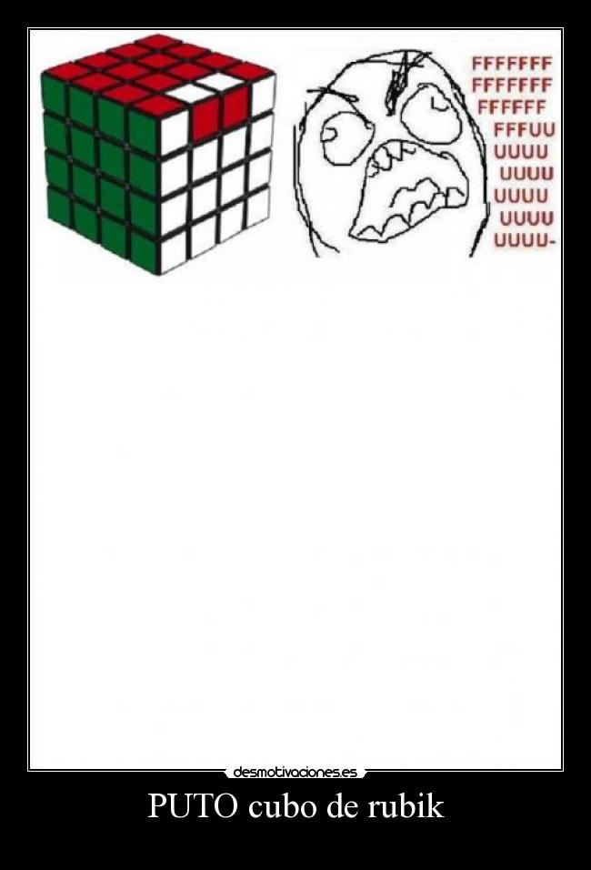 PUTO cubo de rubik - 