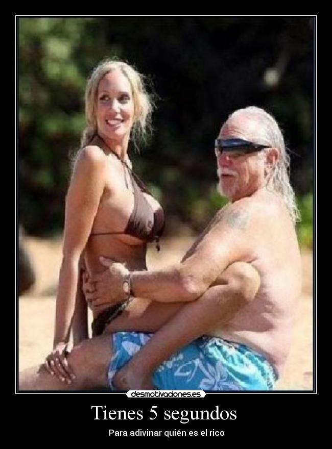 Tienes 5 segundos - Para adivinar quién es el rico