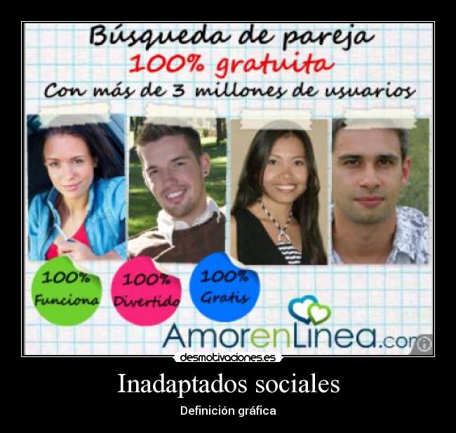 Inadaptados sociales - Definición gráfica