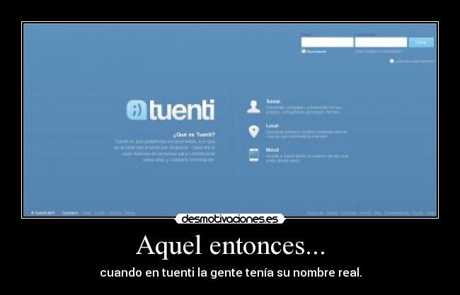 Aquel entonces... - 