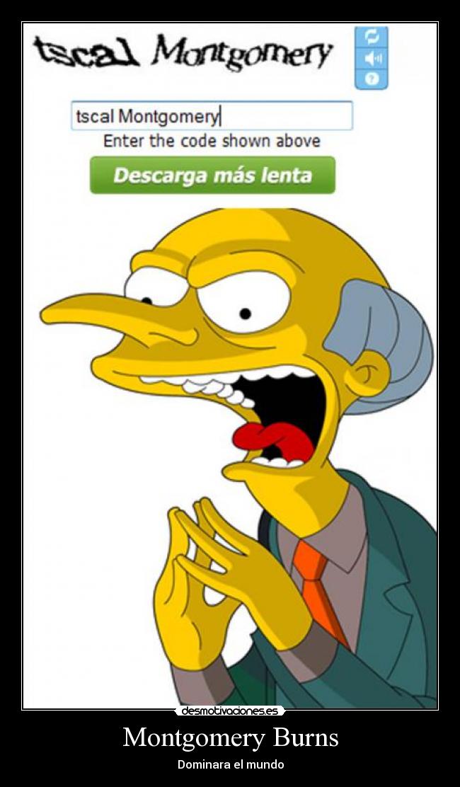 Montgomery Burns -