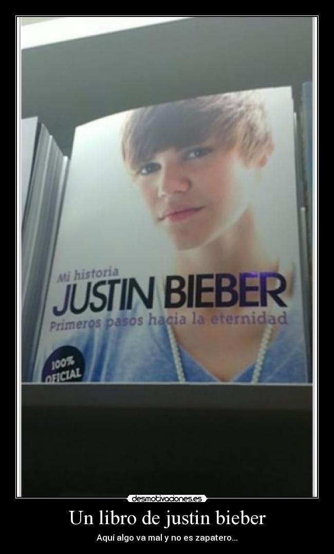 Un libro de justin bieber -