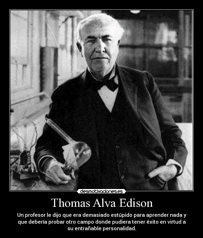 Thomas Alva Edison -