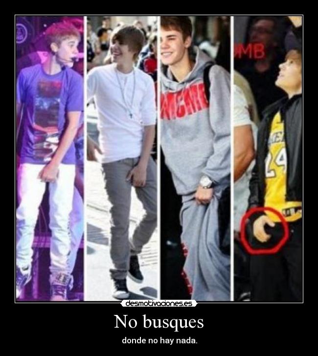 carteles justin bieber desmotivaciones