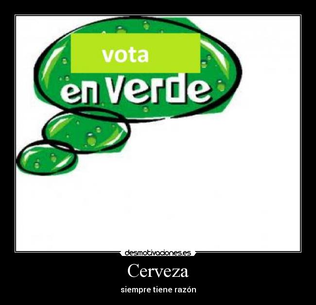 Cerveza -