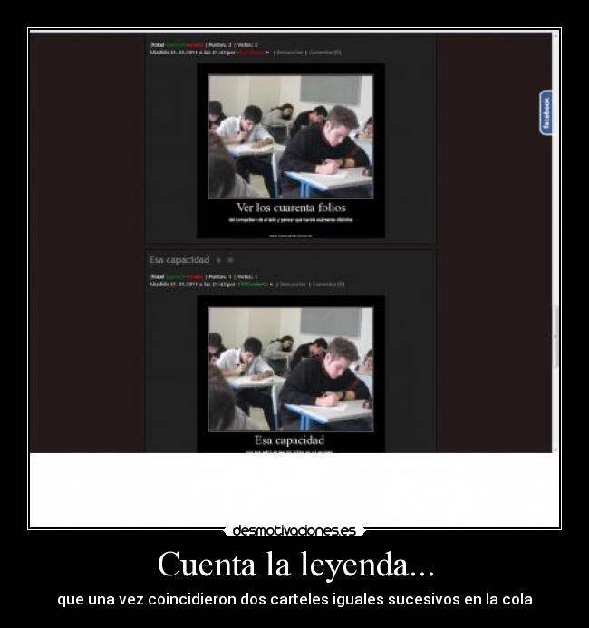 Cuenta la leyenda... -