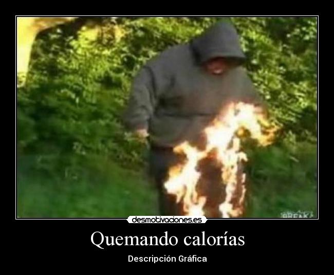 Quemando calorías -