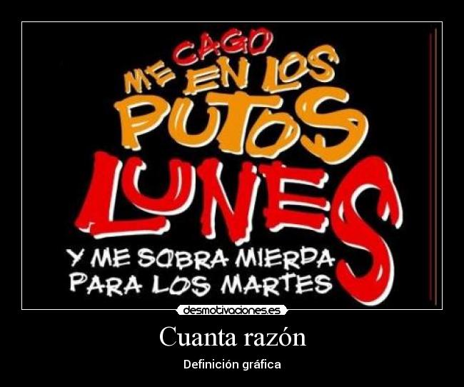 Cuanta razón - 