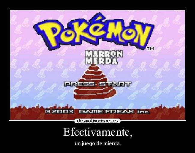 carteles pokemon mierda marron pikachu desmotivaciones